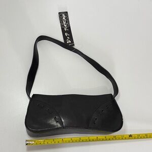Y2K NWT Elegant Black Women's Shoulder Bag